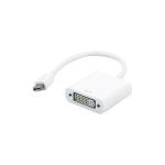 Cabo Conversor Mini Displayport para DVI Fêmea cor Branco