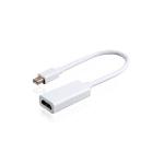 Cabo Conversor Adaptador Mini Displayport para  Hdmi 4K Branco - CB-MDHDB
