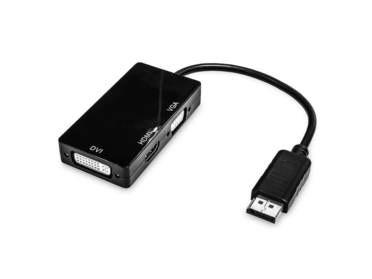 Cabo Adaptador Displayport para VGA/HDMI/DVI Dex - AD-905