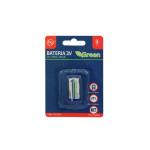 Bateria CR123A 3V 1300mah de Lithium Green Chip Sce - 013-9123