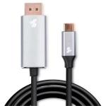 Cabo Conversor USB-C para Hdmi Macho  2.0, 5+, 1.8m, Alumínio - 018-7450