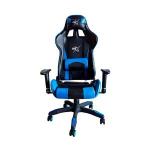 Cadeira Gamer Br-X Com Encosto Reclinável Blue, Black D-321 Blue 