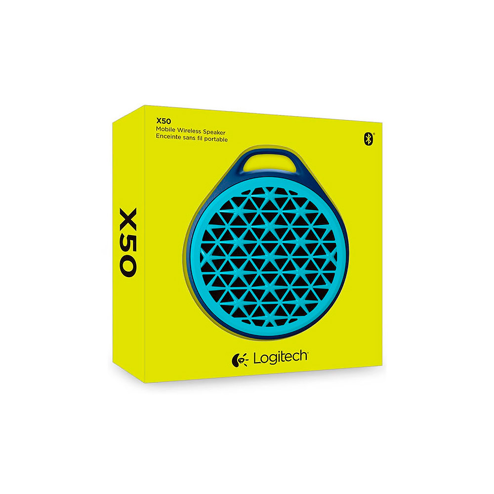 Caixa de Som Logitech Bluetooth X50 3W RMS Azul