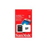 Cartão de Memória Sandisk 16GB SDHC- SDSDQM-016G-B35A c/ Adaptador