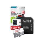 Cartão MicroSD SanDisk Ultra MicroSDHC UHS-I, 32GB, com Adaptador - SDSQUNR-032G-GN3MA