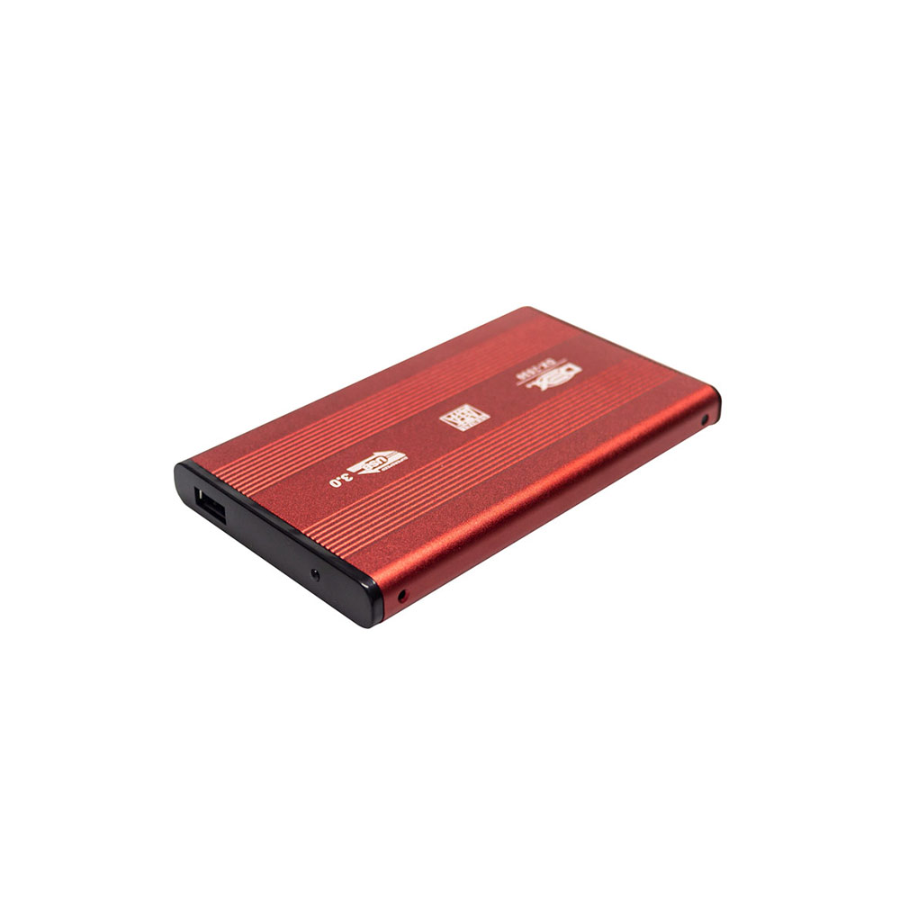 Case para HD e SSD 2.5" USB 3.0 SATA Vermelha Dex - DX-2530