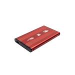 Case Dex p/ HD 2.5´ Notebook USB 3.0 SATA Vermelha - DX-2530