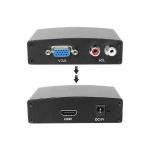 Conversor VGA + Audio R/L para HDMI 1080P - UP-1080P