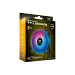 Cooler Fan F7-L250RGB 12cm com Anel de LED Triplo RGB C3Tech