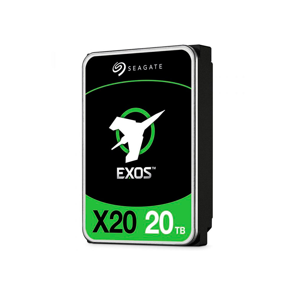 HD Seagate 20TB Servidor Exos X20, 7200 RPM, 256MB, 3.5, SATA, 6GB, 512E, 4KN - ST20000NM007D