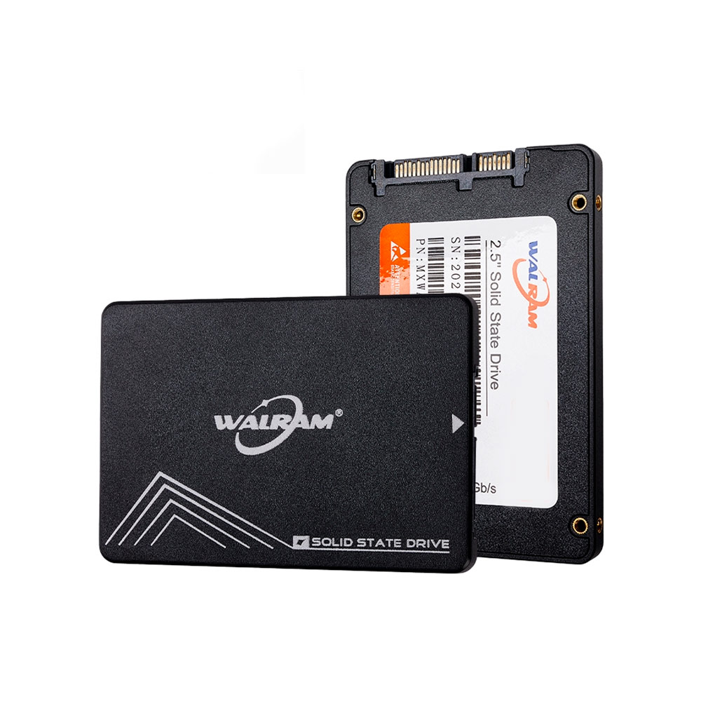 SSD 480GB Walram Sata III, Leitura 560MB/s e Gravação: 500MB/s