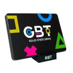 SSD GBT S240, 240 GB, SATA III, 2.5", Leitura: 540 MB/s, Gravação: 490 MB/s, Preto - GBTSD-S240GB