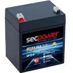 Bateria 12v 5Ah Selada Secpower, Alarme, Nobreak, Cerca - SP12-5