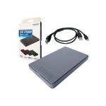 Case para HD e SSD 2.5" USB 2.0 Prata Exbom CGHD-20B