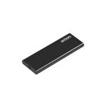 Case Mini Para M.2 Ssd Sata III Ngff Usb 3.0 Alumínio 5 Gbps Preto Exbom - CGHD-M2B31