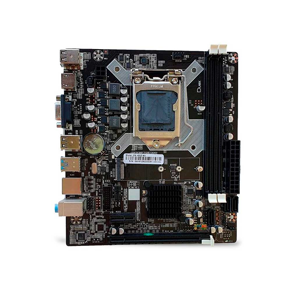 Placa Mae Duex DX H81Z M2, DDR3, Socket LGA1150, Chipset Intel H81, DX H81ZM2