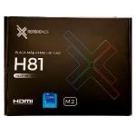 Placa Mãe Reference H81-GM2, Rede Gigabit, M.2, Chip H81, Intel LGA 1150, MATX, DDR3