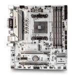 Placa Mãe Reference B550-GM2, Rede Gigabit, M.2, Chip B550, AMD AM4, MATX, DDR4