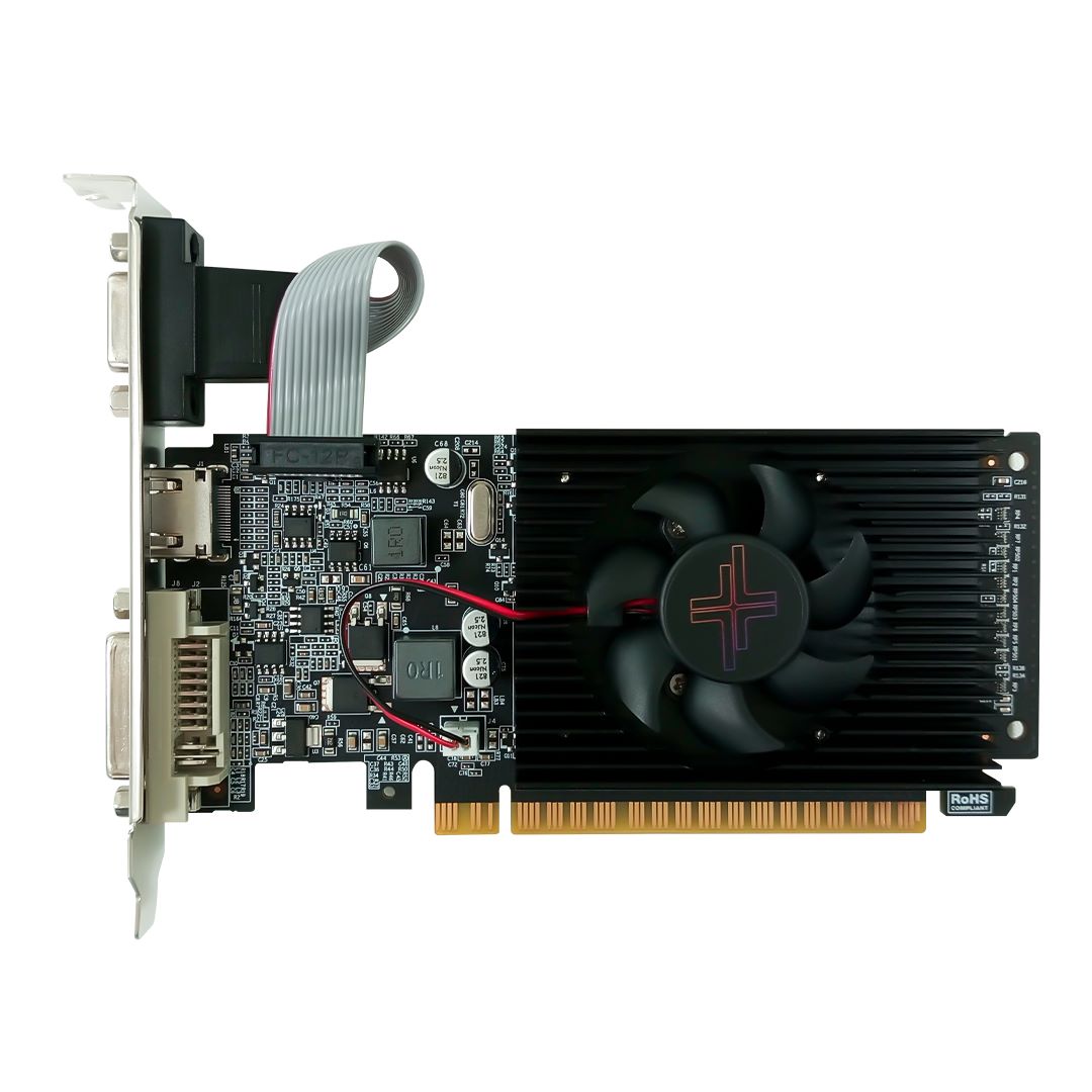 Placa de Vídeo Reeference GeForce GT 610 2GB DDR3 - RFVC-GT610-2GD3LP