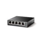 Switch TP-Link Gigabit PoE de 5 portas com PoE+ de 4 portas TL-SG1005LP