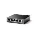 Switch TP-Link Gigabit PoE de 5 portas com PoE+ de 4 portas TL-SG1005LP