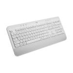 Teclado Sem Fio Logitech Signature K650, Bluetooth, USB, Com Apoio para as Mãos, US, Branco  - 920-010965