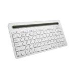 Teclado Sem Fio C3Tech Multi Device RC/BTBranco K-BT100WH