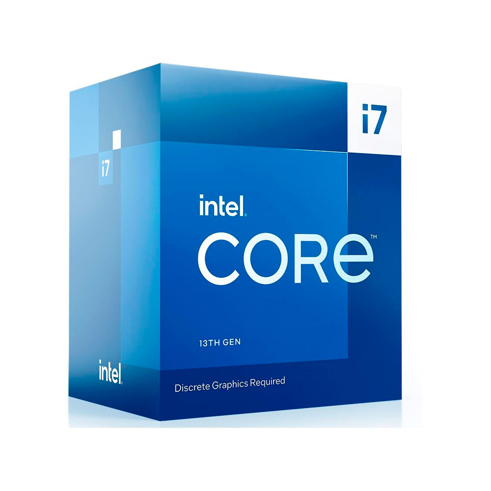 Processador Intel Core i7-13700F, 5.2GHz Max Turbo, Cache 30MB, 16 Núcleos, 24 Threads, LGA 1700 - BX8071513700F *