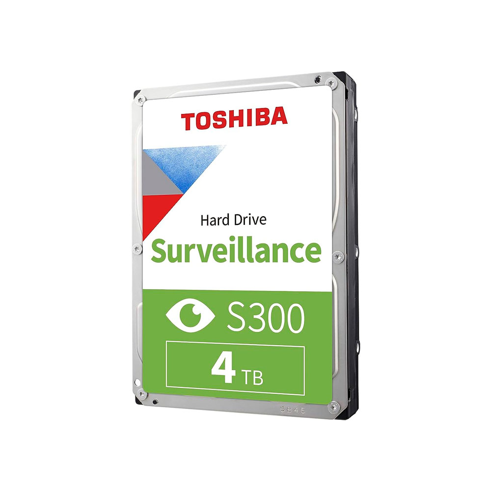 HD 4TB Surveillance S300 Toshiba, 5400 RPM, SATA - HDWT140UZSVAR *
