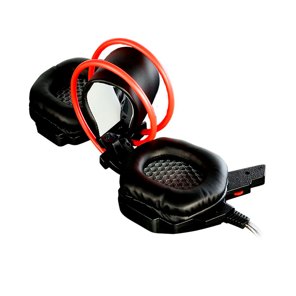 Fone Headset Gamer C3 Tech Sparrow, P2, Preto e Vermelho - PH-G11BK