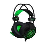 Headset Gamer Hoopson Bruiser, LED, USB, Verde, DG28G