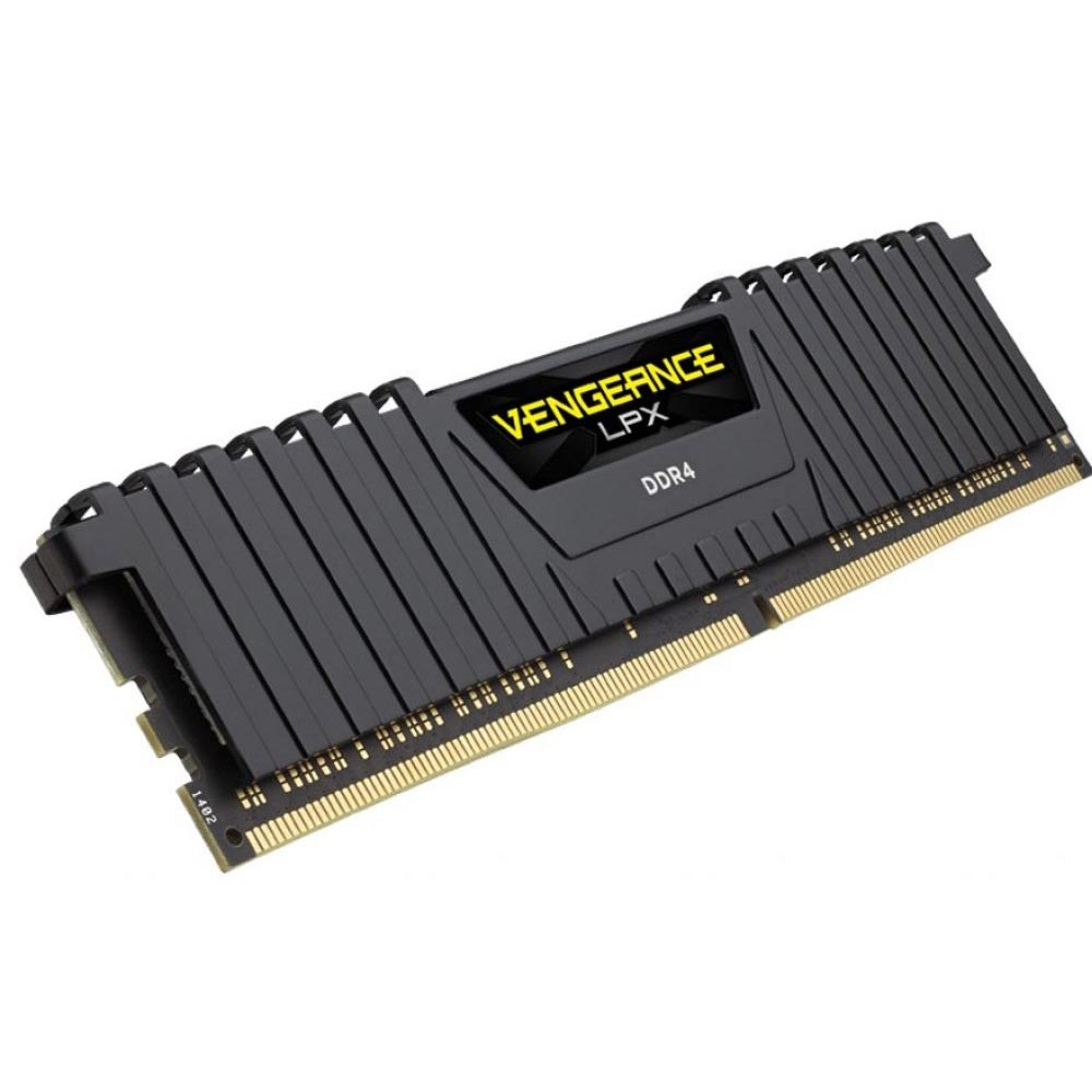 Memória Corsair 16GB DDR4 2400Mhz Vengeance LPX CMK16GX4M1A2400C14