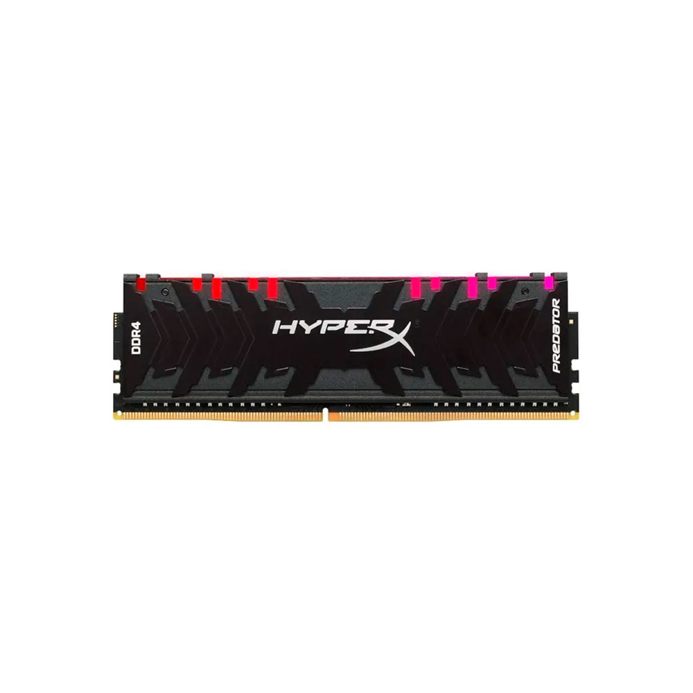 Memória Kingston 8GB DDR4 3200Mhz RGB HyperX Predator - HX432C16PB3A/8