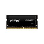 Memória Kingston Fury Impact, 8GB, 2666MHz, DDR4, CL15, Para Notebook - KF426S15IB/8