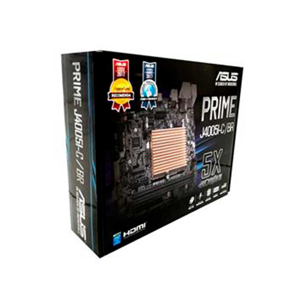 Placa Mãe Asus Mini Prime J4005 DDR4 HDMI D-Sub LVDS - 90MB0Y90-C1BAY0