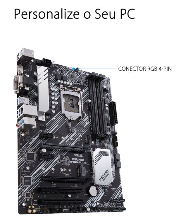 Placa Mãer Asus Prime A520M-E /BR  (Ryzen AM4) com suporte a M.2, Rede Ethernet de 1 Gb, HDMI/DVI/D-Sub, SATA 6 Gbps, USB 3.2 Gen 2 Tipo-A