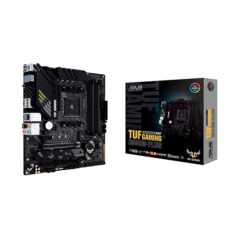 Placa Mãe Asus TUF Gaming B550M-Plus, AMD AM4, ATX, DDR4