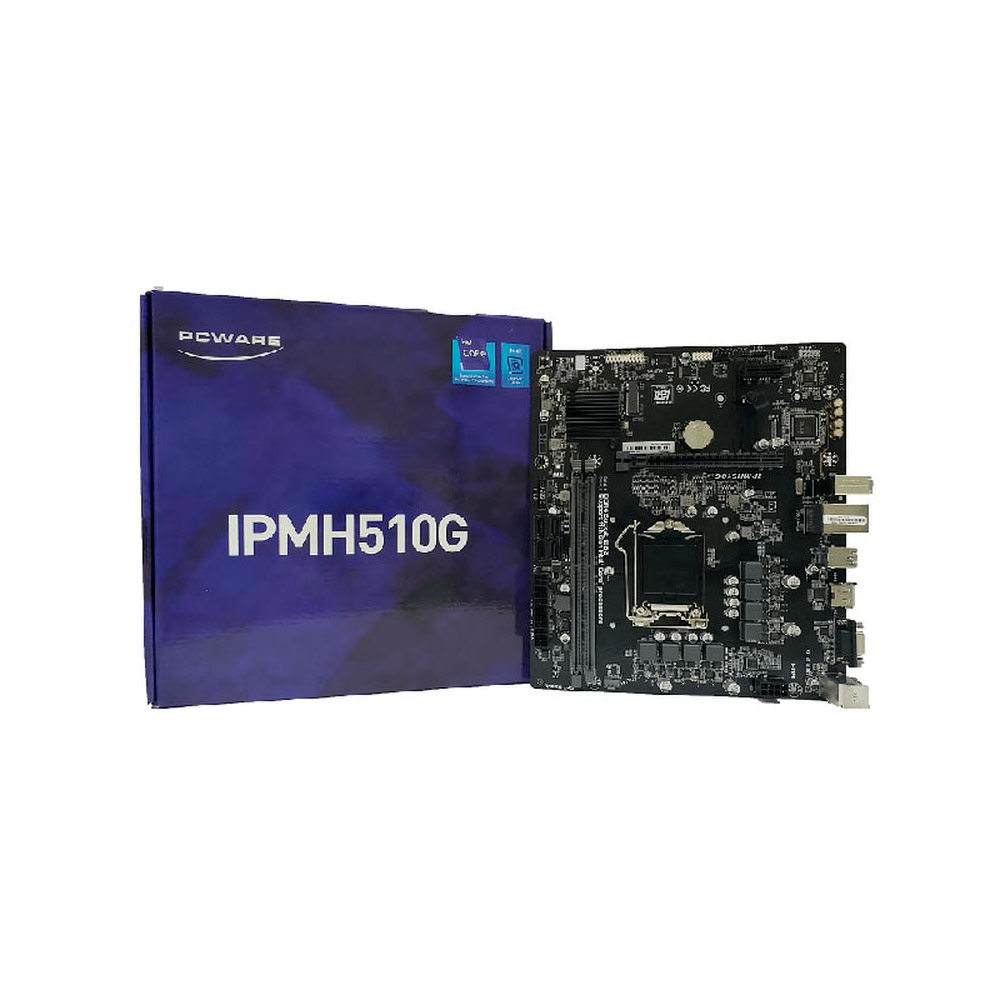 Placa Mãe Para Processador Intel, Chipset H510, LGA 1200, DDR4, PC Ware - IPMH510G