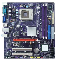 Mother Pcware PW-945GCX  DDR2 LGA 775 OEM