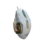 Mouse Gamer Brx HV-MS783 6 Botoes 3200DPI com Iluminacao  Branco - BR-X783