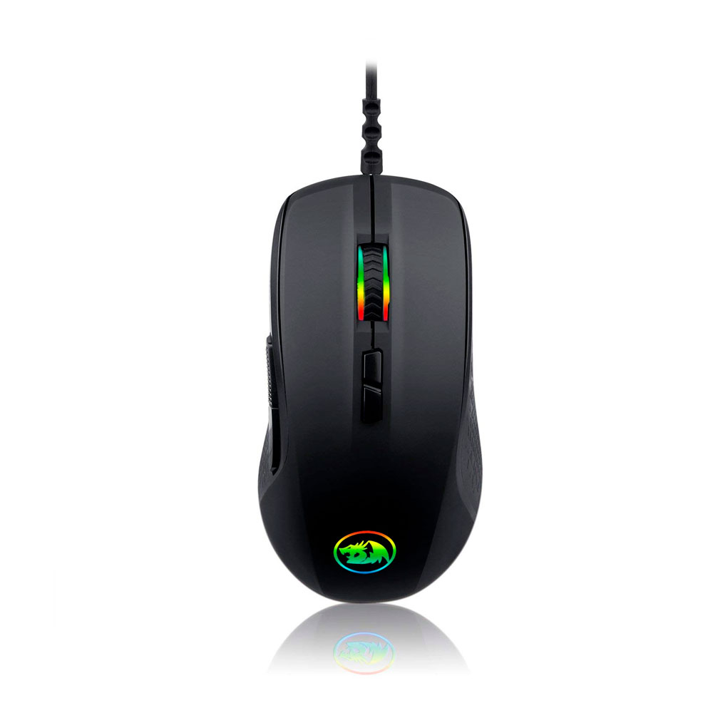 Mouse Gamer Redragon Stormrage Black M718 RGB 10000 DPI