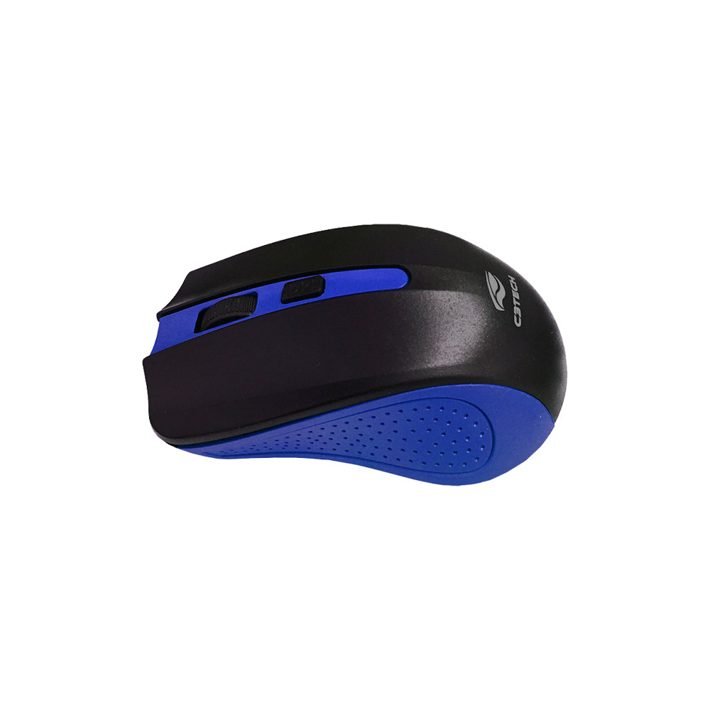 Mouse Sem Fio C3 Tech M-W20BL Preto/Azul
