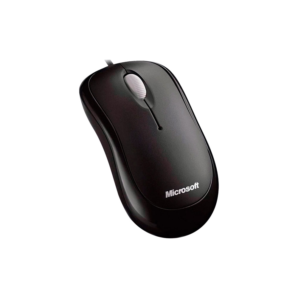 Mouse Óptico USB Microsoft 3 Botões Scroll P58-00061 Preto
