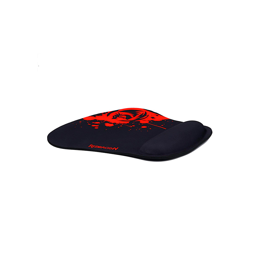 Mousepad Gamer Redragon Libra com Apoio de Pulso, Preto e Vermelho - P020