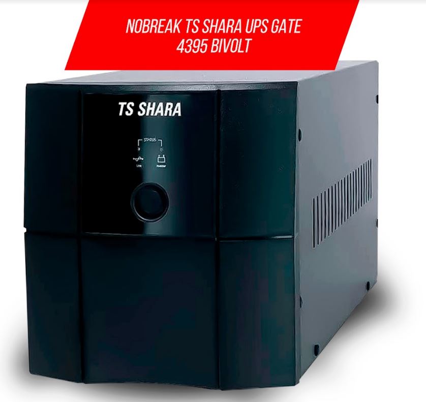 Nobreak TS Shara UPS Gate Universal 2200VA Bivolt 8 Tomadas - 4395