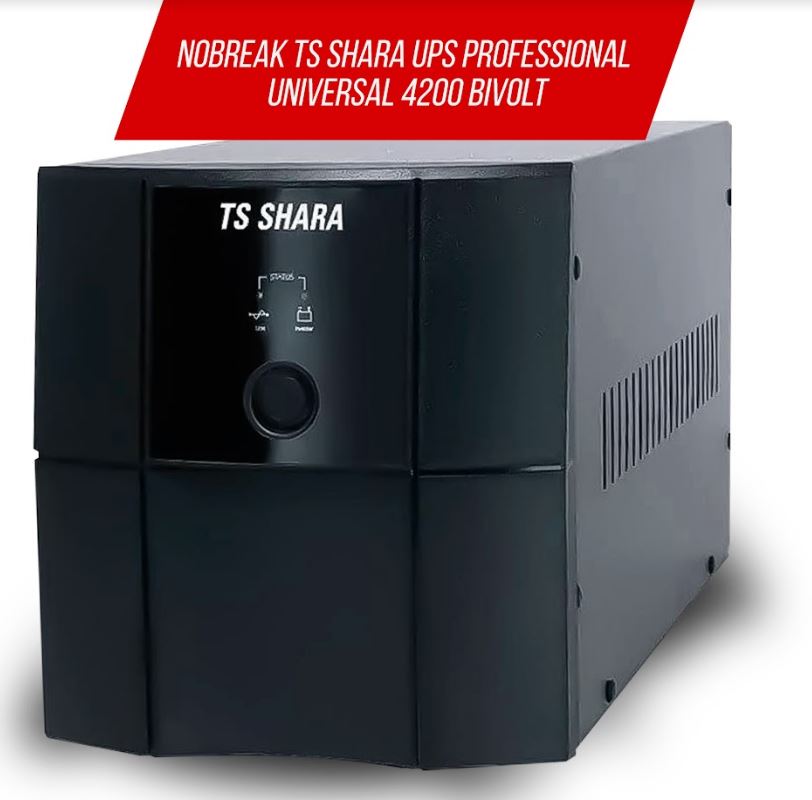 Nobreak TS Shara UPS Professional 2200VA 4BS/2BA Universal Bivolt - 4200