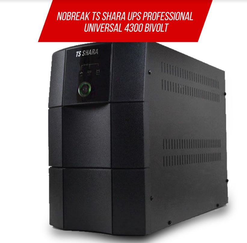 Nobreak TS Shara UPS Professional 3200VA 2BS/2BA Universal Bivolt - 4300