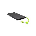 Carregador Portátil Slim 10000mah Powerbank Pineng Pn-951 Com 2 Usb Original Cor Preto