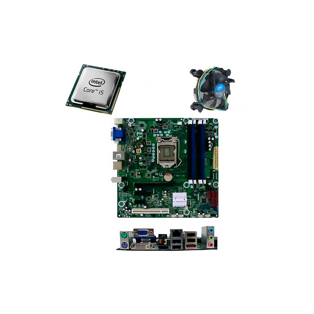 Processador Intel Core I5-660 + Motherboard Positivo PIH55BO 1156S/V/R