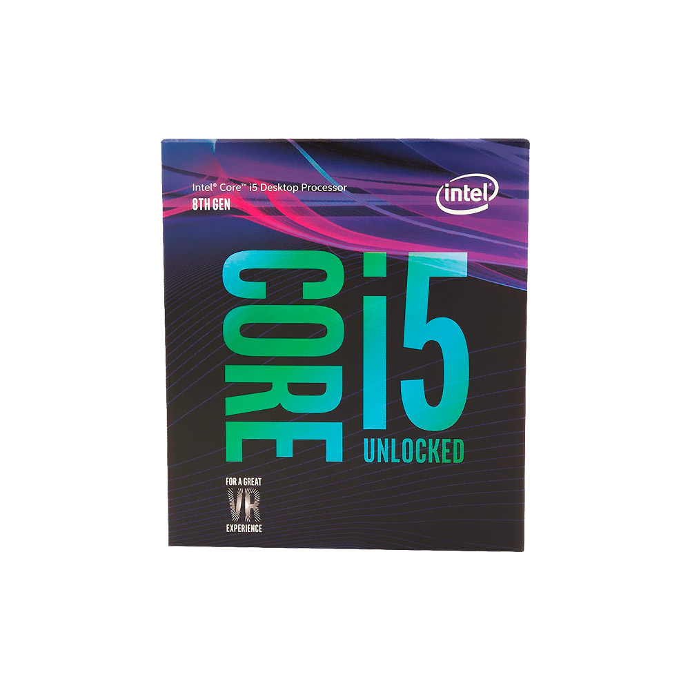 Processador Intel Core i5-8600k Coffee Lake 8a Geração, Cache 9MB, 3.6GHz (4.3GHz Max Turbo), LGA 1151 Intel UHD Graphics 630 - BX80684I58600K